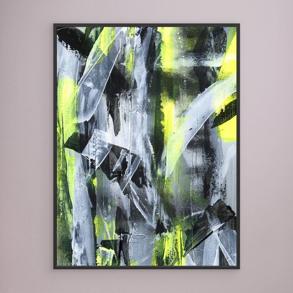 No.3 Yellow - Canvas Art Print