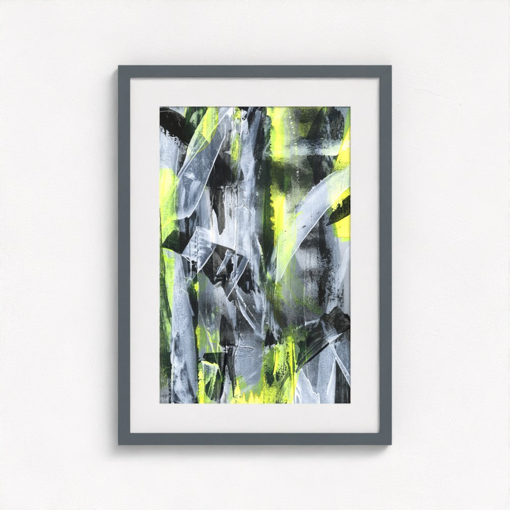 No.3 Yellow - Paper Art Print