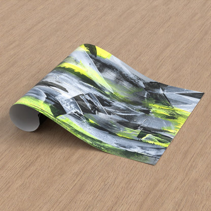 No.3 Yellow - Paper Art Print