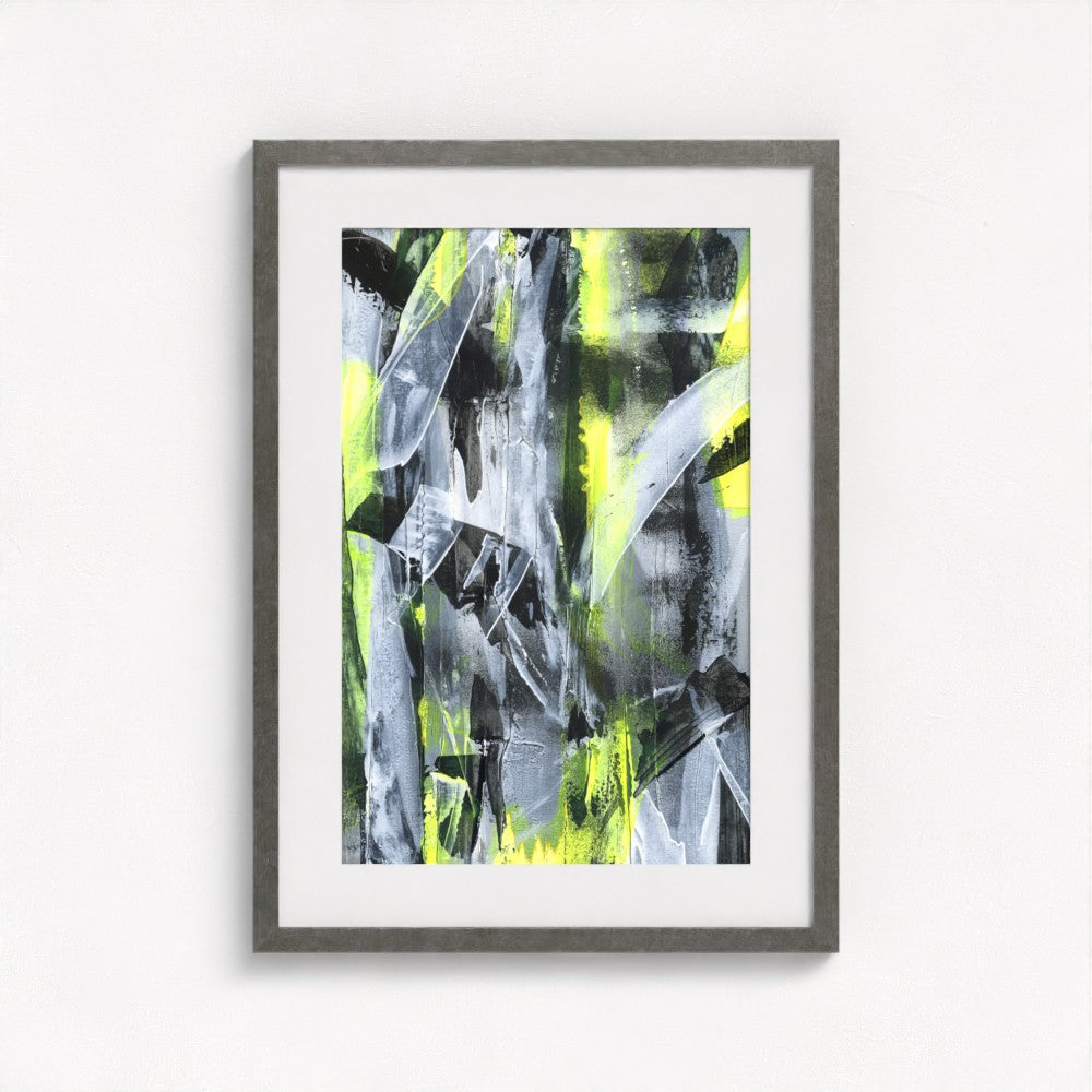 No.3 Yellow - Paper Art Print