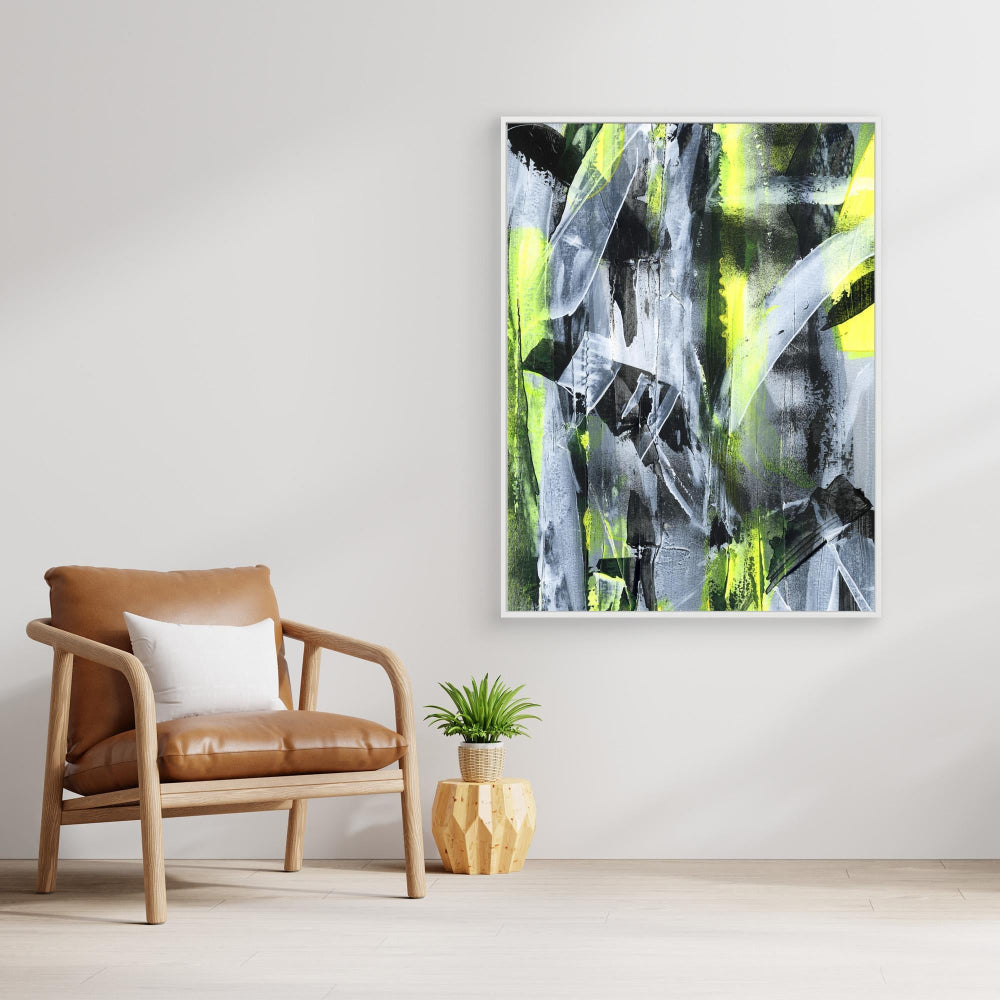 No.3 Yellow - Canvas Art Print
